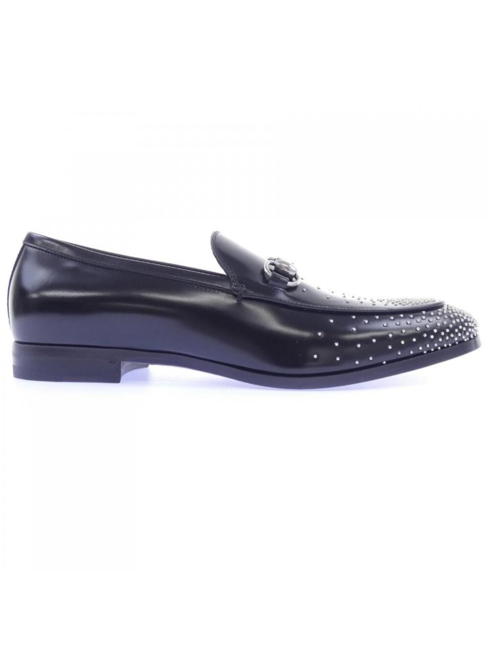 Gucci Studded Horsebit Loafers Shoes